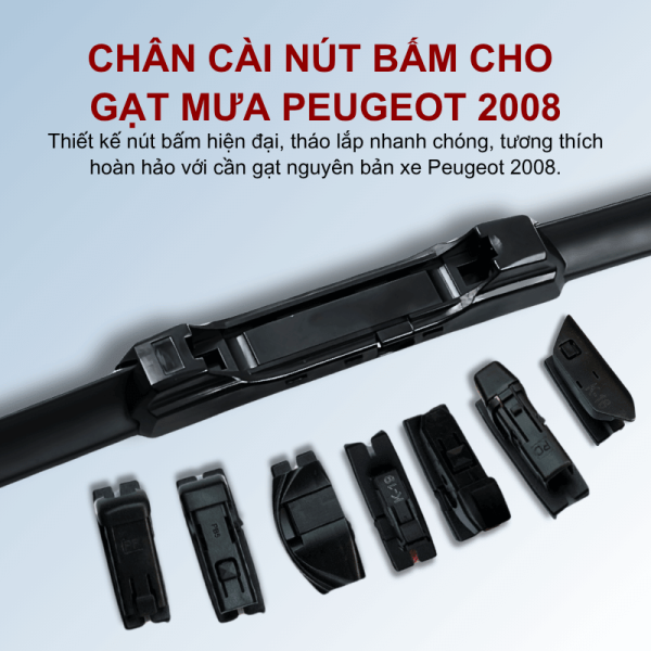 Gạt mưa xe Peugeot 2008 cao cấp thế hệ mới