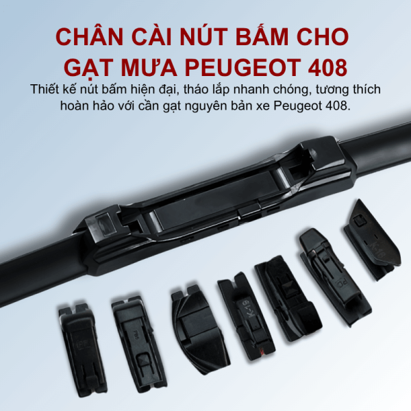 Gạt mưa xe Peugeot 408 cao cấp thế hệ mới