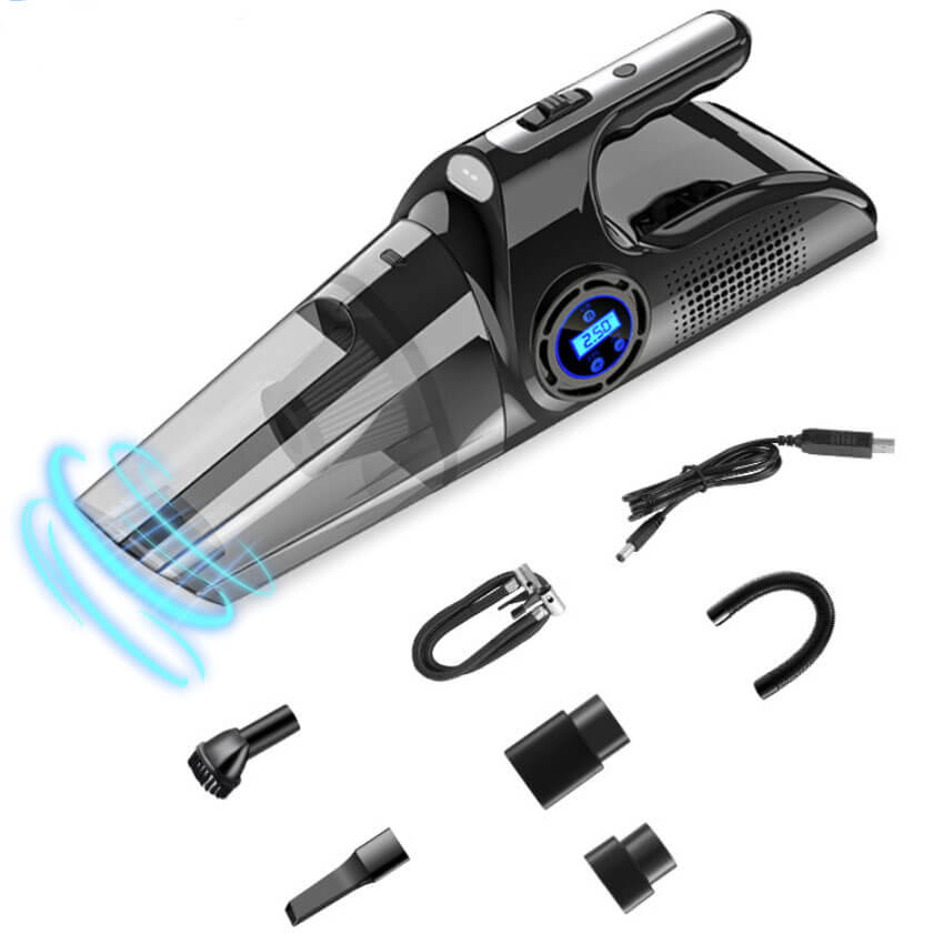 Máy hút bụi ô tô kèm bơm 4in1