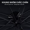Ô dù che nắng kính lái ô tô phủ bạc cao cấp kiểu dây rút