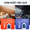 Ô dù che nắng kính lái ô tô phủ bạc cao cấp kiểu dây rút