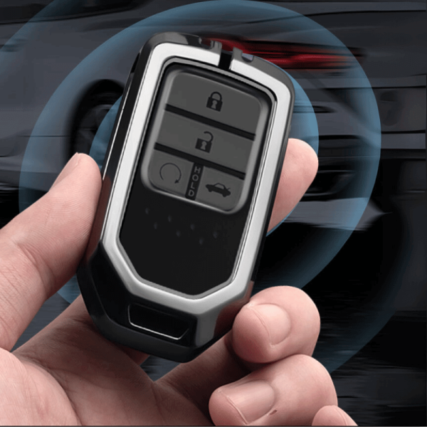 Ốp kim loại bọc chìa khóa ô tô Honda sang trọng