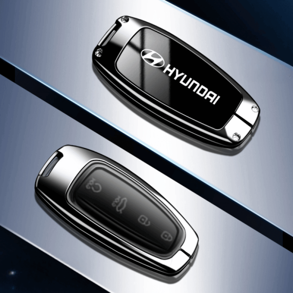 Ốp kim loại bọc chìa khoá ô tô Hyundai sang trọng