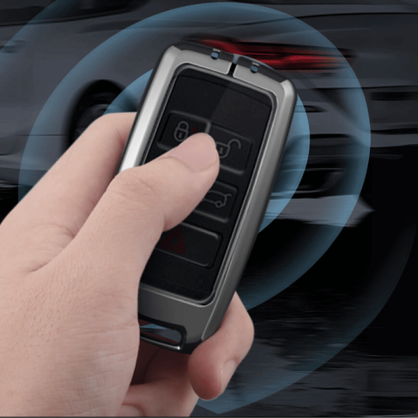 Ốp kim loại bọc chìa khóa ô tô Land Rover sang trọng