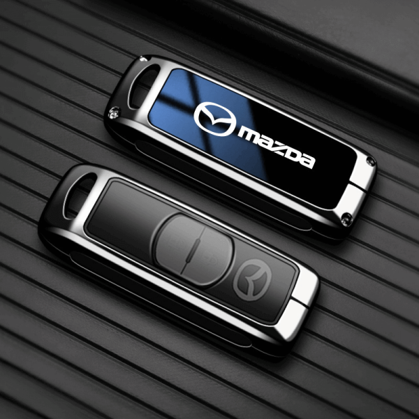 Ốp kim loại bọc chìa khóa ô tô Mazda sang trọng