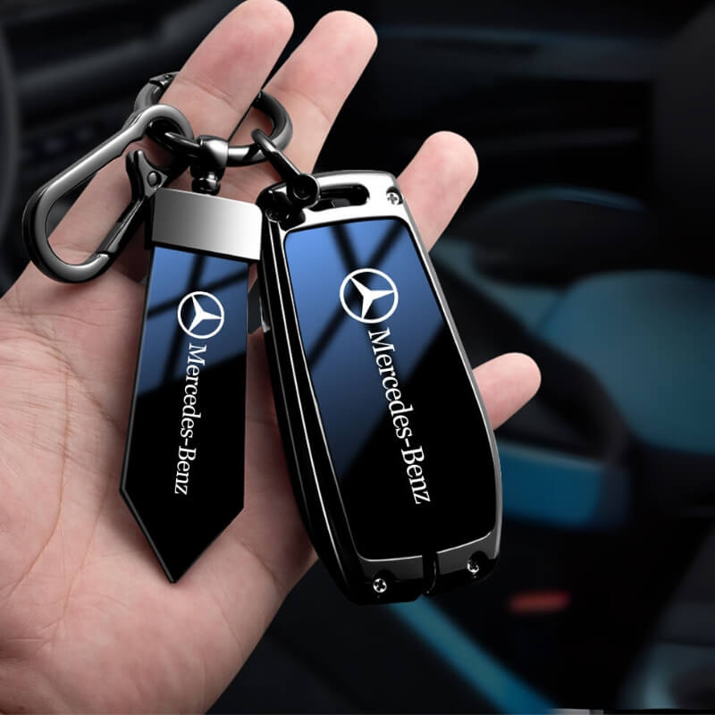 Ốp kim loại bọc chìa khoá ô tô Mercedes sang trọng