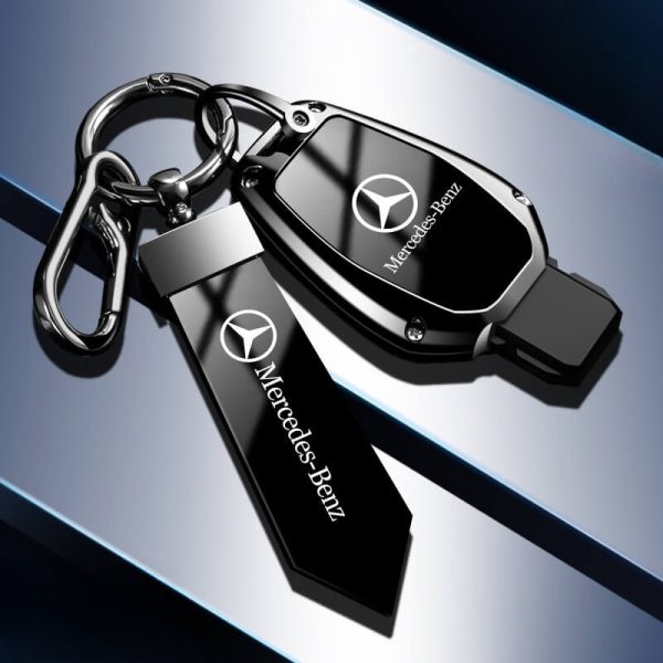 Ốp kim loại bọc chìa khoá ô tô Mercedes sang trọng