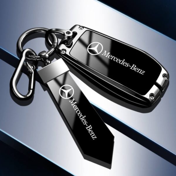 Ốp kim loại bọc chìa khoá ô tô Mercedes sang trọng