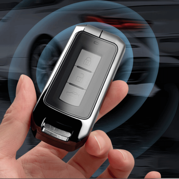 Ốp kim loại bọc chìa khóa ô tô Mitsubishi sang trọng
