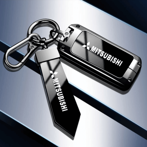 Ốp kim loại bọc chìa khóa ô tô Mitsubishi sang trọng