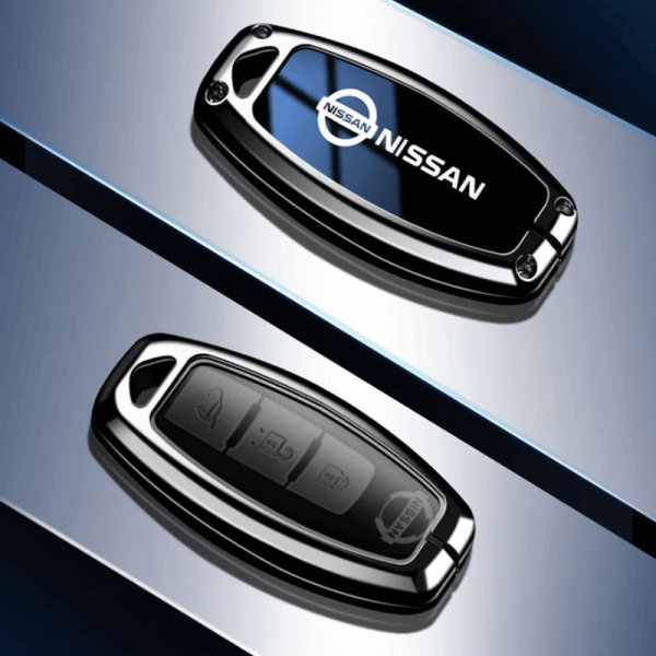 Ốp kim loại bọc chìa khóa ô tô Nissan sang trọng