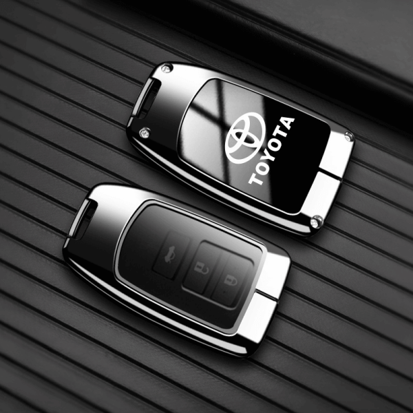 Ốp kim loại bọc chìa khóa ô tô Toyota sang trọng