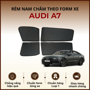 Rèm che nắng nam châm ô tô Audi A7 cao cấp