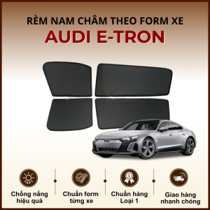 Rèm che nắng nam châm ô tô Audi e-tron cao cấp