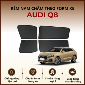 Rèm che nắng nam châm ô tô Audi Q8 cao cấp