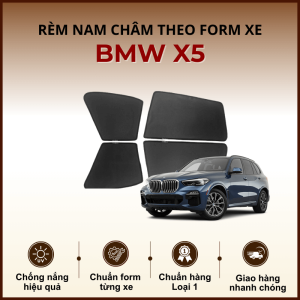 Rèm che nắng nam châm ô tô BMW X5 cao cấp