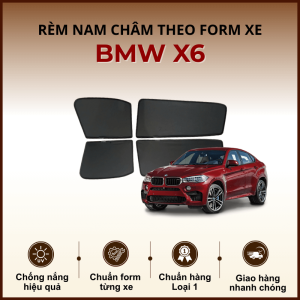Rèm che nắng nam châm ô tô BMW X6 cao cấp