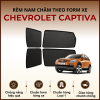 Rèm che nắng nam châm ô tô Chevrolet Captiva cao cấp