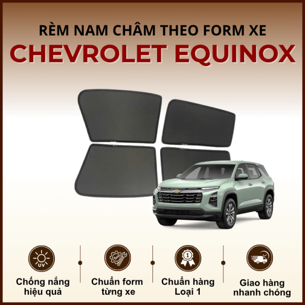 Rèm che nắng nam châm ô tô Chevrolet Equinox cao cấp