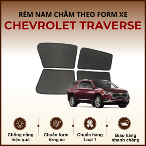 Rèm che nắng nam châm ô tô Chevrolet Traverse cao cấp