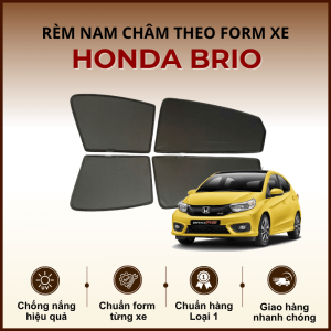 Rèm che nắng nam châm ô tô Honda Brio cao cấp