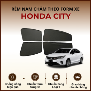 Rèm che nắng nam châm ô tô Honda City cao cấp