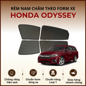 Rèm che nắng nam châm ô tô Honda Odyssey cao cấp
