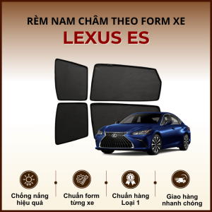 Rèm che nắng nam châm ô tô Lexus ES cao cấp