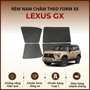 Rèm che nắng nam châm ô tô Lexus GX cao cấp