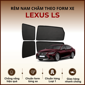 Rèm che nắng nam châm ô tô Lexus LS cao cấp