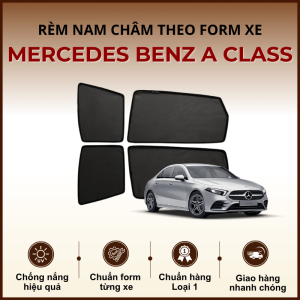 Rèm che nắng nam châm ô tô Mercedes Benz A Class cao cấp