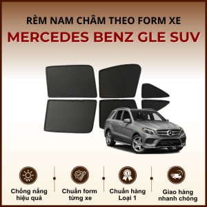 Rèm che nắng nam châm ô tô Mercedes Benz GLE SUV cao cấp