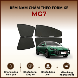 Rèm che nắng nam châm ô tô MG7 cao cấp