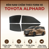 Rèm che nắng nam châm ô tô Toyota Alphard cao cấp