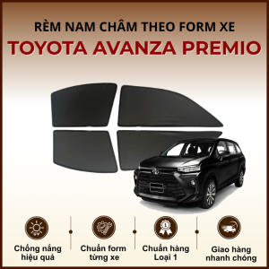 Rèm che nắng nam châm ô tô Toyota Avanza Premio cao cấp