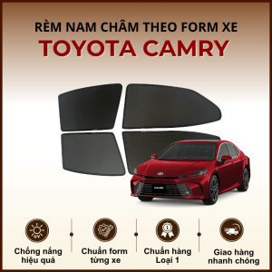 Rèm che nắng nam châm ô tô Toyota Camry cao cấp