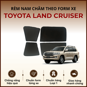 Rèm che nắng nam châm ô tô Toyota Land Cruiser cao cấp