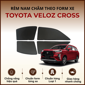 Rèm che nắng nam châm ô tô Toyota Veloz Cross cao cấp