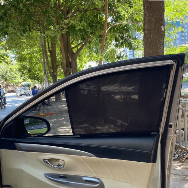 Rèm che nắng nam châm ô tô Toyota Vios cao cấp