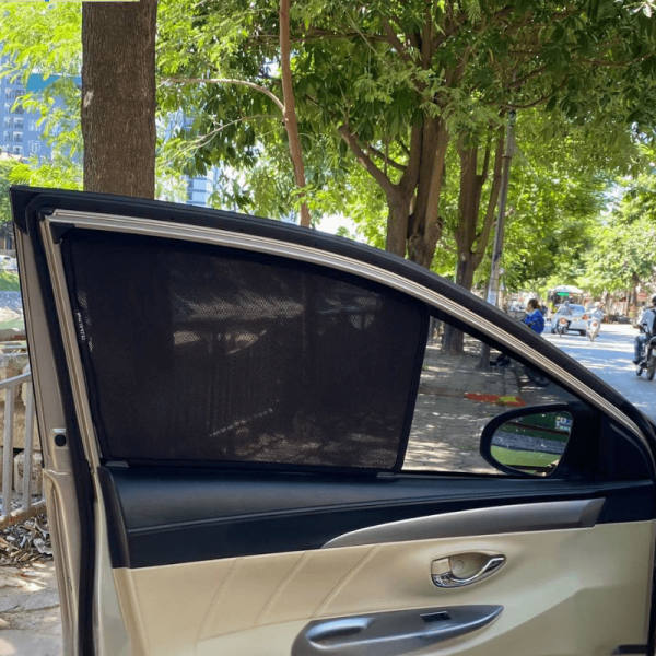 Rèm che nắng nam châm ô tô Toyota Vios cao cấp
