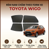 Rèm che nắng nam châm ô tô Toyota Wigo cao cấp