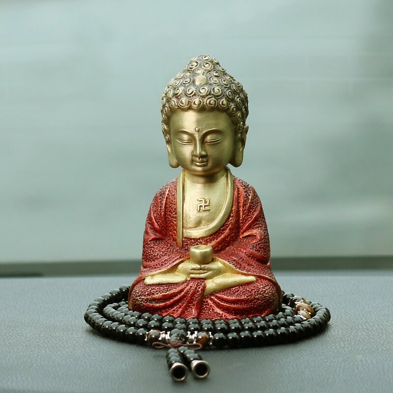 Tượng Phật A Di Đà để xe ô tô