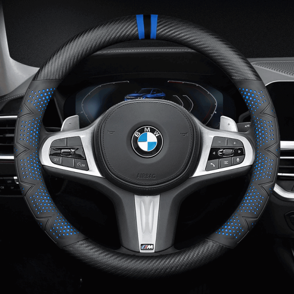 Bọc vô lăng xe BMW chất liệu Sợi Carbon thể thao, cao cấp