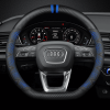 Bọc vô lăng xe Audi chất liệu Carbon thể thao, hiện đại