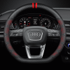 Bọc vô lăng xe Audi chất liệu Carbon thể thao, hiện đại
