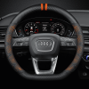 Bọc vô lăng xe Audi chất liệu Carbon thể thao, hiện đại