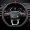 Bọc vô lăng xe Audi chất liệu Carbon thể thao, hiện đại