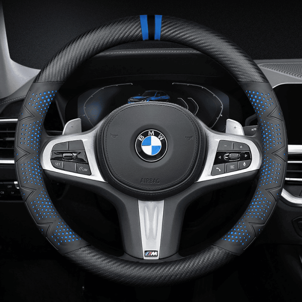 Bọc vô lăng xe BMW chất liệu Sợi Carbon thể thao, cao cấp