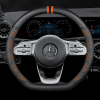 Bọc vô lăng xe Mercedes chất liệu Carbon thể thao, hiện đại