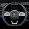 Bọc vô lăng xe Mercedes chất liệu Carbon thể thao, hiện đại
